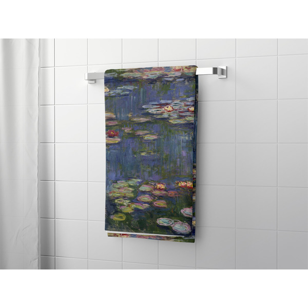 Water Lilies by Claude Monet Bath Towel - LIFESTYLE