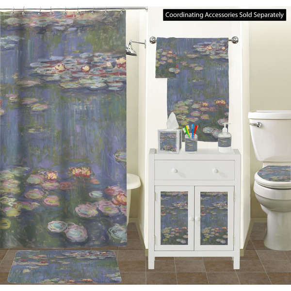Water Lilies by Claude Monet Bathroom Scene