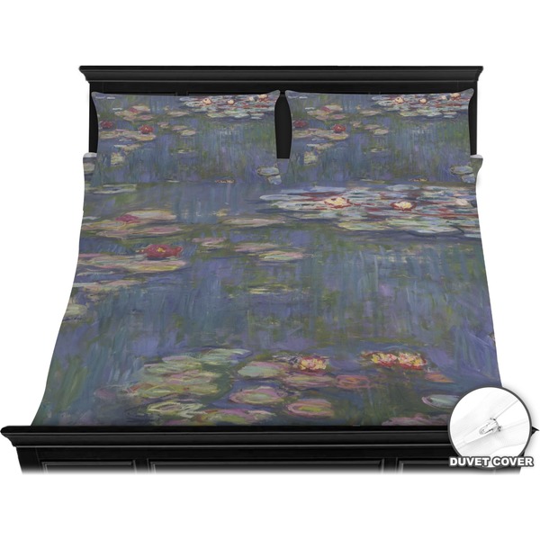 Water Lilies by Claude Monet Bedding Set (King) - Duvet