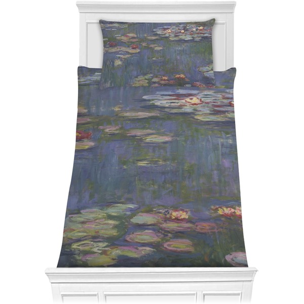 Custom Water Lilies by Claude Monet Comforter Set - Twin XL