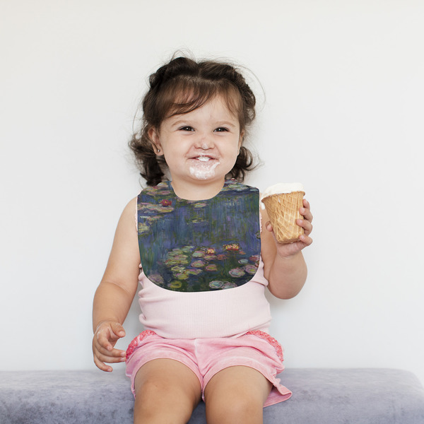 Water Lilies by Claude Monet Bib Lifestyle Girl