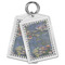 Water Lilies by Claude Monet Bling Keychain - MAIN