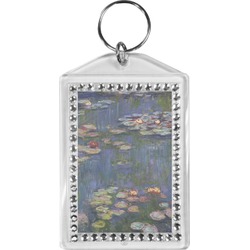 Water Lilies by Claude Monet Bling Keychain
