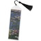 Water Lilies by Claude Monet Bookmark with tassel - Flat