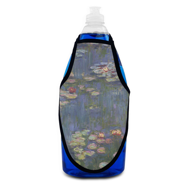 Water Lilies by Claude Monet Bottle Apron - Soap - FRONT