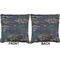 Water Lilies by Claude Monet Burlap Pillow Approval