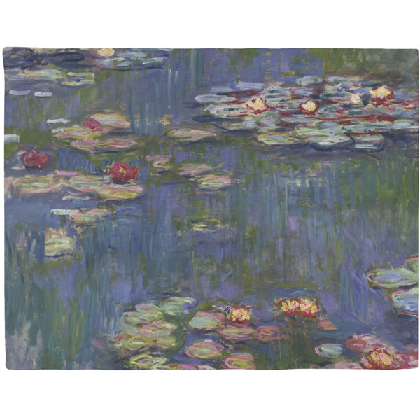 Custom Water Lilies by Claude Monet Woven Fabric Placemat - Twill