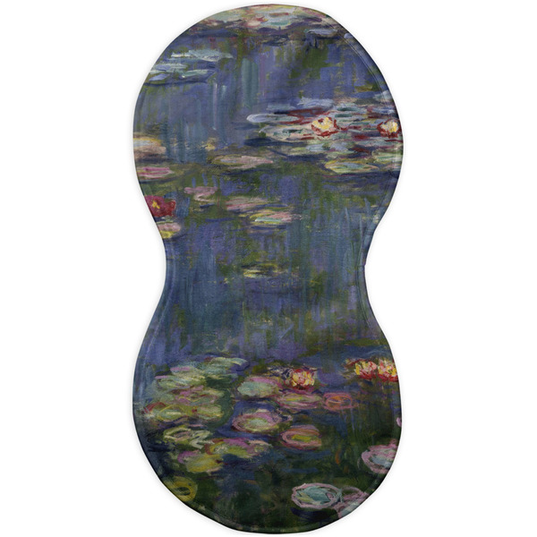Water Lilies by Claude Monet Burp Peanut Shaped Flat