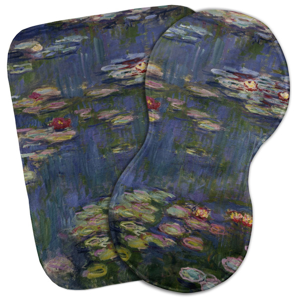 Custom Water Lilies by Claude Monet Burp Cloth
