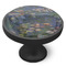 Water Lilies by Claude Monet Cabinet Knob - Black - Side