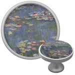 Water Lilies by Claude Monet Cabinet Knob (Silver)