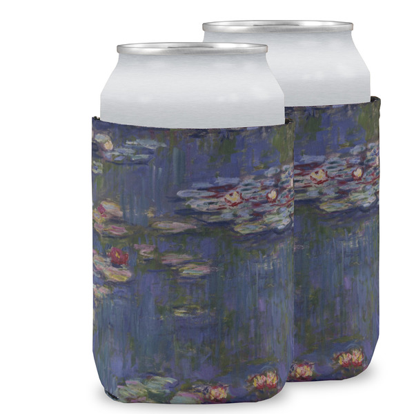 Custom Water Lilies by Claude Monet Can Cooler (12 oz)