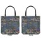 Water Lilies by Claude Monet Canvas Tote - Front and Back