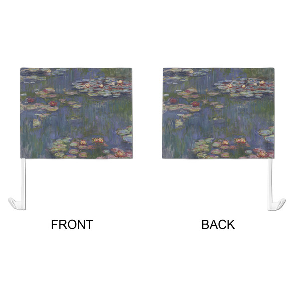 Water Lilies by Claude Monet Car Flag - Large - APPROVAL