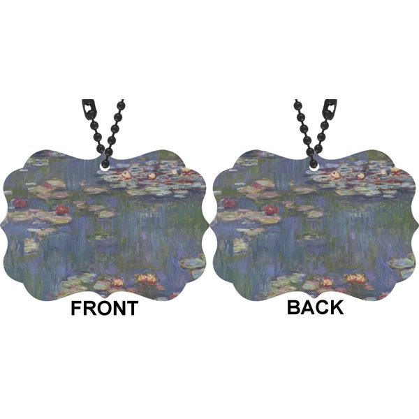 Water Lilies by Claude Monet Car Ornament (Approval)