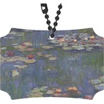 Water Lilies by Claude Monet Rear View Mirror Ornament