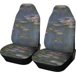 Water Lilies by Claude Monet Car Seat Covers (Set of Two)