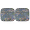 Water Lilies by Claude Monet Car Sun Shades - FRONT