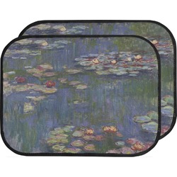Water Lilies by Claude Monet Car Floor Mats (Back Seat)