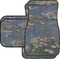 Water Lilies by Claude Monet Car Floor Mats Set - 2 Front & 2 Back