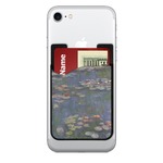 Water Lilies by Claude Monet 2-in-1 Cell Phone Credit Card Holder & Screen Cleaner