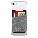 Water Lilies by Claude Monet 2-in-1 Cell Phone Credit Card Holder & Screen Cleaner