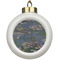 Water Lilies by Claude Monet Ceramic Ball Ornament