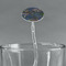 Water Lilies by Claude Monet Clear Plastic 7" Stir Stick - Oval - Main