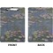 Water Lilies by Claude Monet Clipboard (Letter) (Front + Back)