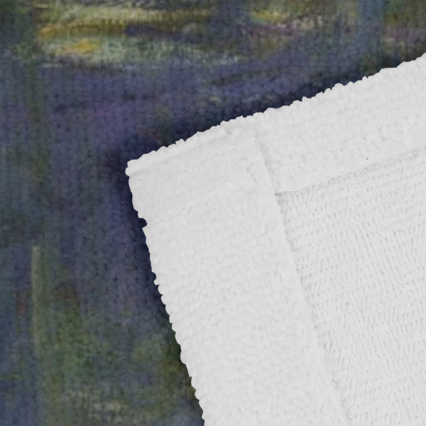 Water Lilies by Claude Monet Close up of Fabric