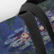 Water Lilies by Claude Monet Closeup of Tote w/Black Handles