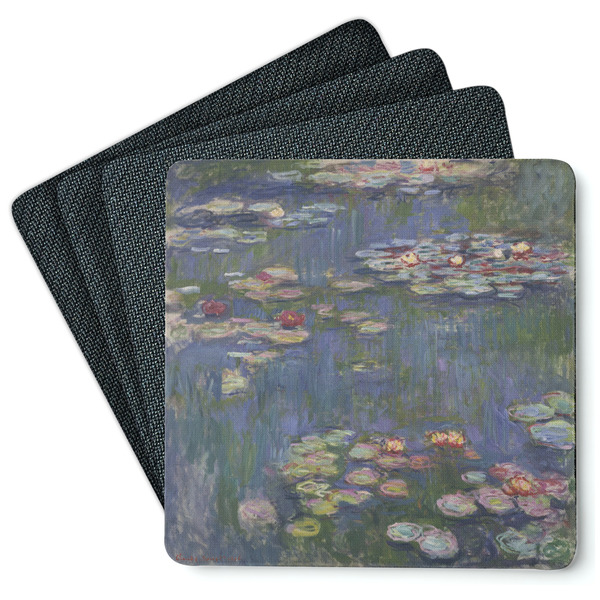 Water Lilies by Claude Monet Coaster Rubber Back - Main