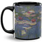 Water Lilies by Claude Monet Coffee Mug - 11 oz - Full- Black