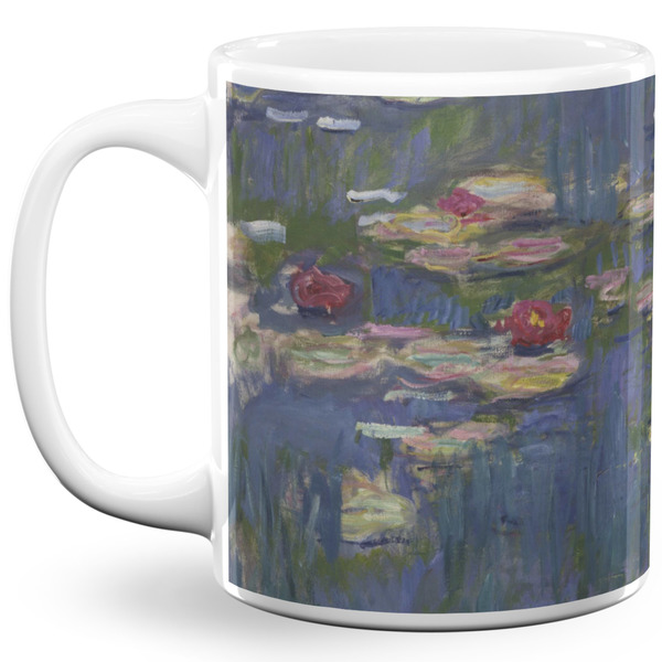 Custom Water Lilies by Claude Monet 11 Oz Coffee Mug - White