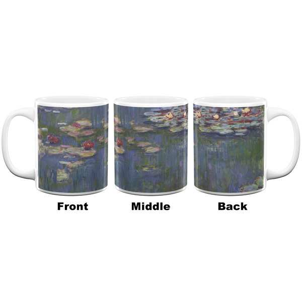 Water Lilies by Claude Monet Coffee Mug - 11 oz - White APPROVAL