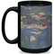 Water Lilies by Claude Monet Coffee Mug - 15 oz - Black Full
