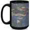 Water Lilies by Claude Monet 15 Oz Coffee Mug - Black