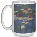 Water Lilies by Claude Monet 15 Oz Coffee Mug - White
