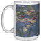 Water Lilies by Claude Monet Coffee Mug - 15 oz - White Full