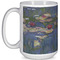 Water Lilies by Claude Monet 15 Oz Coffee Mug - White
