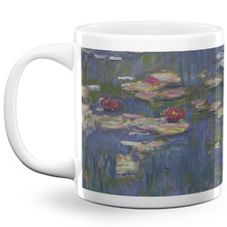 Water Lilies by Claude Monet 20 Oz Coffee Mug - White
