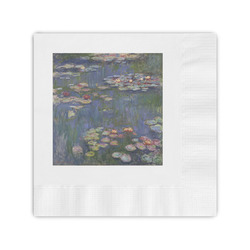 Water Lilies by Claude Monet Coined Cocktail Napkins
