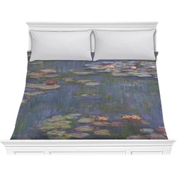 Water Lilies by Claude Monet Comforter - King