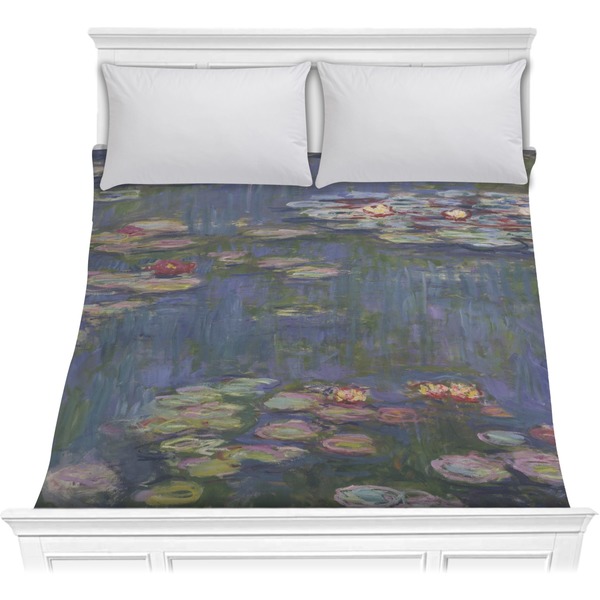 Custom Water Lilies by Claude Monet Comforter - Full / Queen