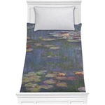 Water Lilies by Claude Monet Comforter - Twin