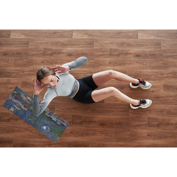 Water Lilies by Claude Monet Cooling Towel- Lifestyle