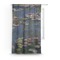 Water Lilies by Claude Monet Curtain With Window and Rod