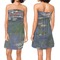 Water Lilies by Claude Monet Custom Bath Wrap - Front & Back View