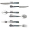 Water Lilies by Claude Monet Cutlery Set - APPROVAL