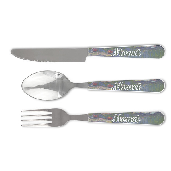 Custom Water Lilies by Claude Monet Cutlery Set